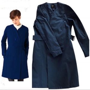 kate spade new navy trench / rain coat